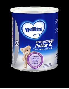 Mellin Polilat 2, Alimento a Fini Medici Speciali, Allergia alle Proteine del Latte Vaccino, 400g